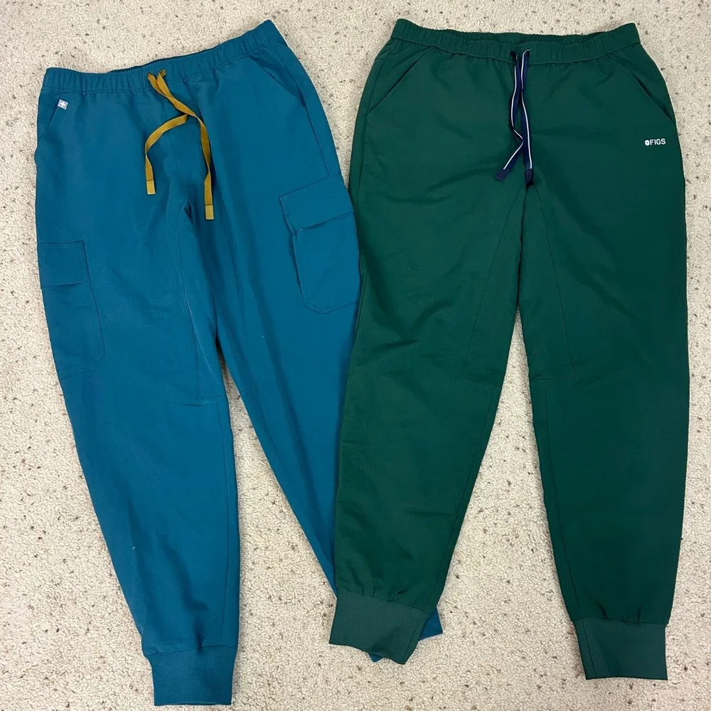 FIGS Lot of 2: Jogger Scrub Pants Technical Collection Men's Size Large
